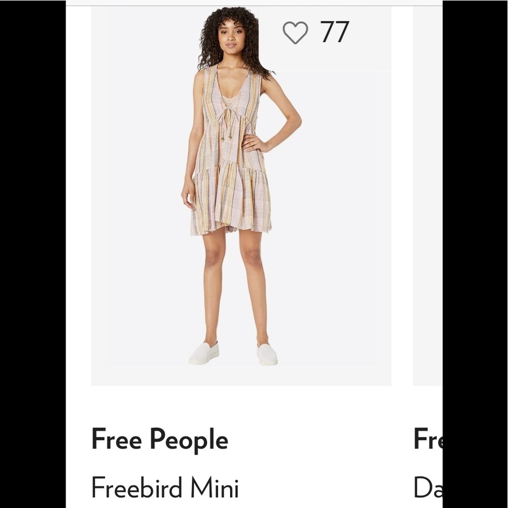 NWT Free People Firebird Mini Dress sz Med